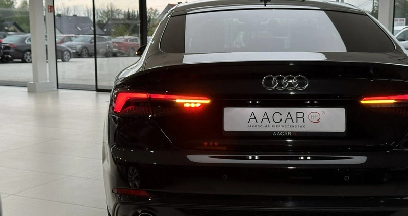 Audi A5 cena 126900 przebieg: 126662, rok produkcji 2018 z Dobczyce małe 781